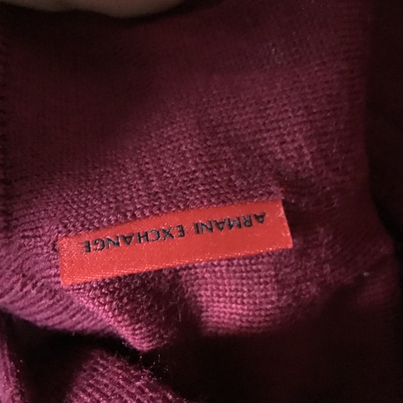 Armani Exchange red cardigan - Picture 2 of 3